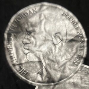 Jordan Black and Silver Graphic Tee